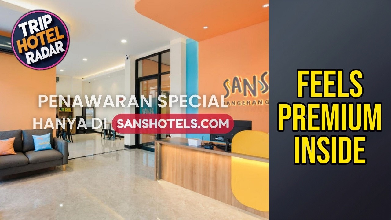 Sans Hotel Max Living Cengkareng - Feels Premium Inside | Jakarta, Indonesia🏨