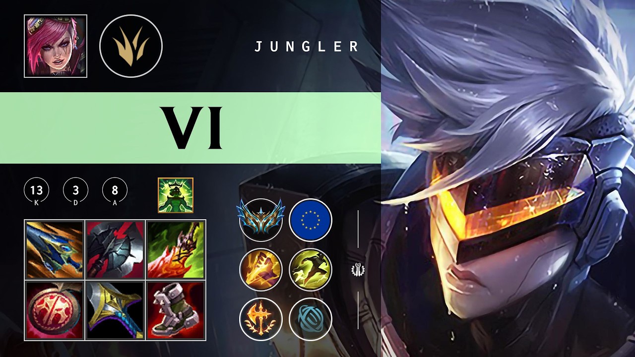 Vi Jungle vs Kha'Zix - EUW Challenger Patch 26.06