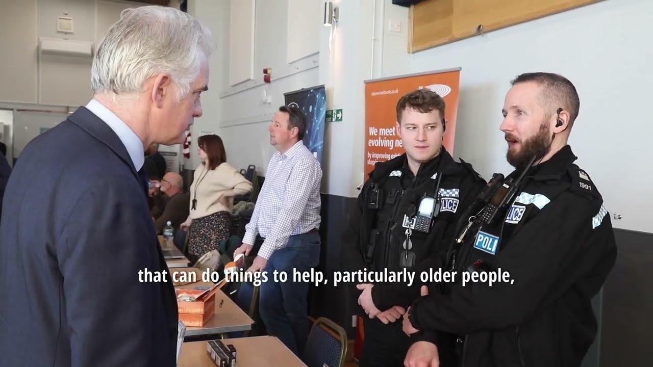 James Cartlidge MP South Suffolk Seniors Fair November 2024