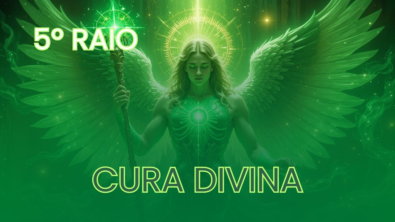 CHAMA VERDE EM AÇÃO — O Poder de Cura do Arcanjo Rafael 💚