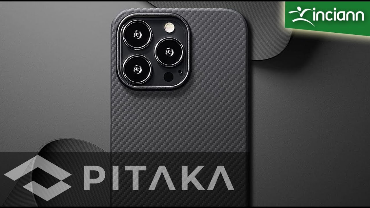 Custodie Pitaka per Apple iPhone 13 Pro Fibra aramidica 0.55mm 9g cover super sottili anche Magsafe