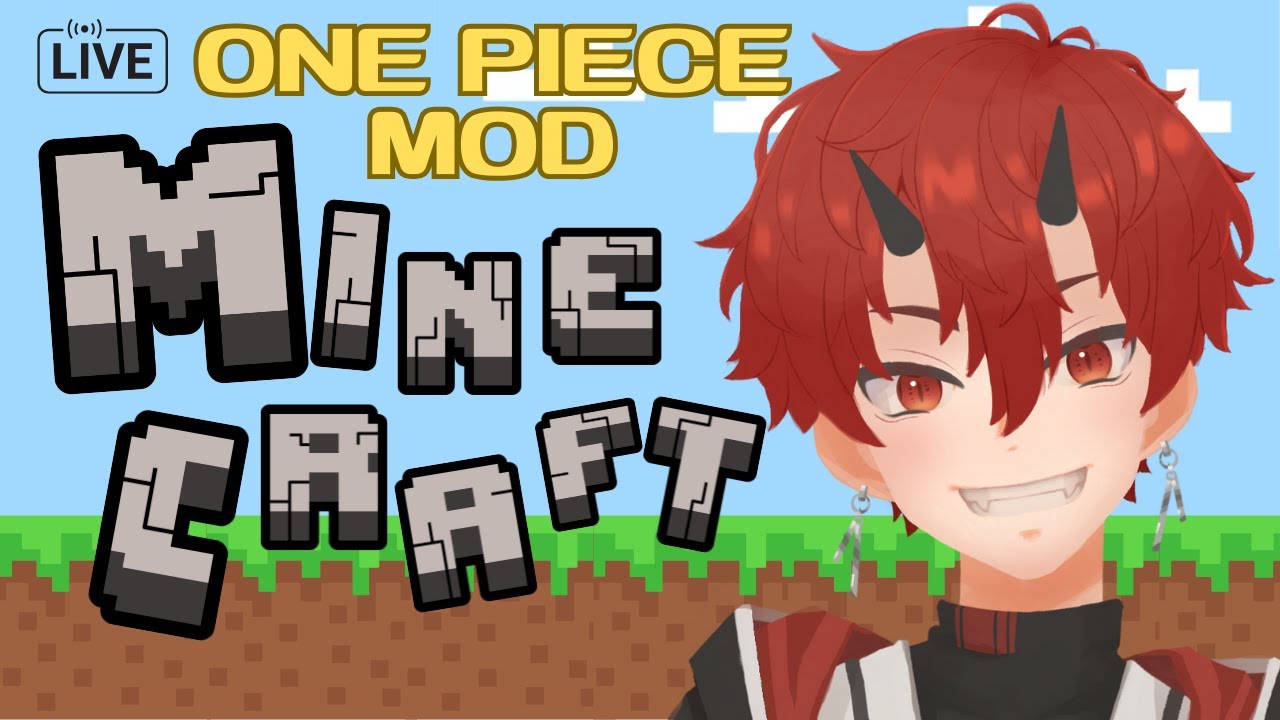 【車椅子男子】マインクラフト【ONE PIECE MOD】