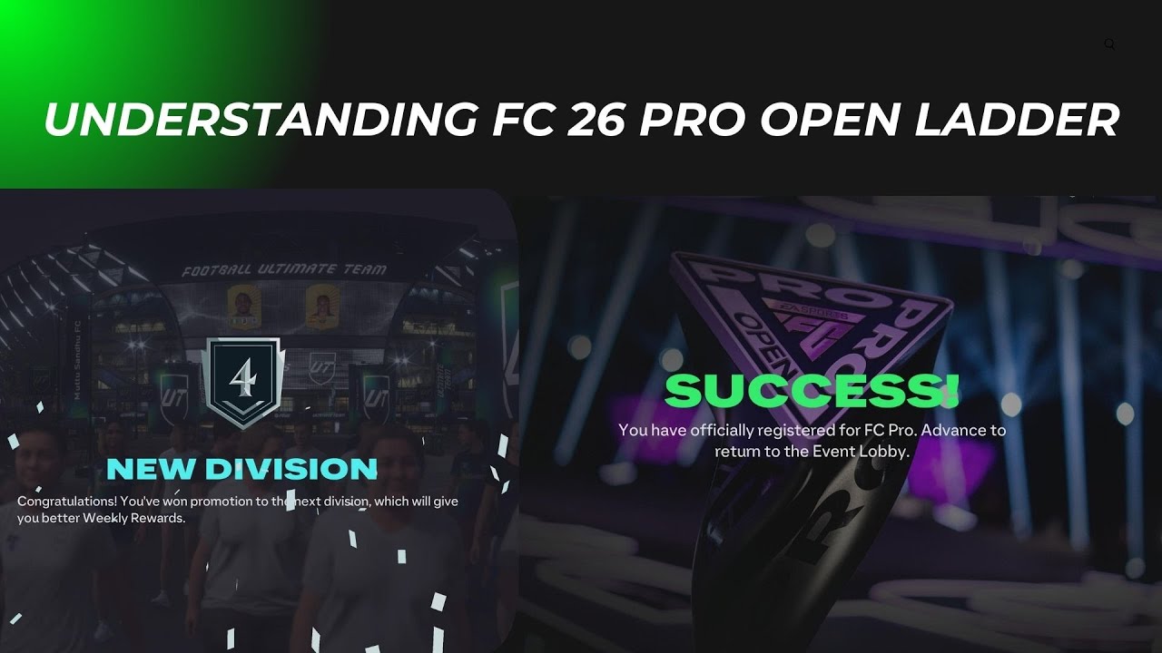 FC 26 PRO ОТКРЫТАЯ ЛЕСТНИЦА! Подробное объяснение
