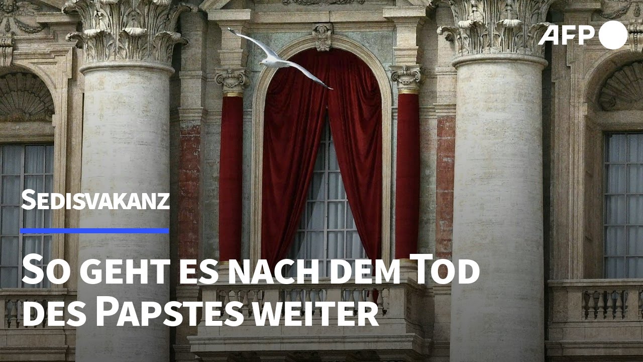 Kurz erkl&auml;rt: So geht es nach dem Tod des Papstes weiter | AFP