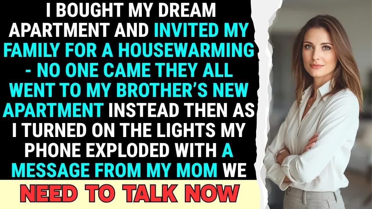 I Bought My Dream Apartment And Invited My Family For Housewarming - No One Came.