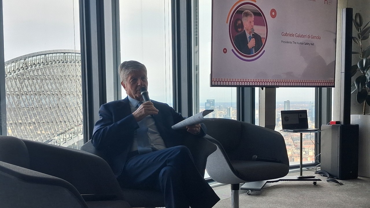 Generali Foundation President Gabriele Galateri presents aMarinella Senatore @BiennaleChannel