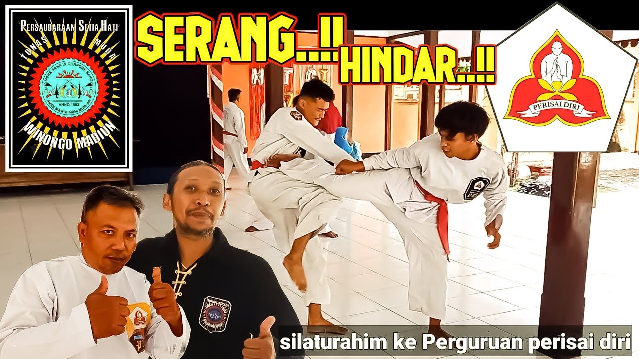 (vlog) perisai diri (Lumajang) disambut baik!! PSHW-TM silaturahim ke perisai diri