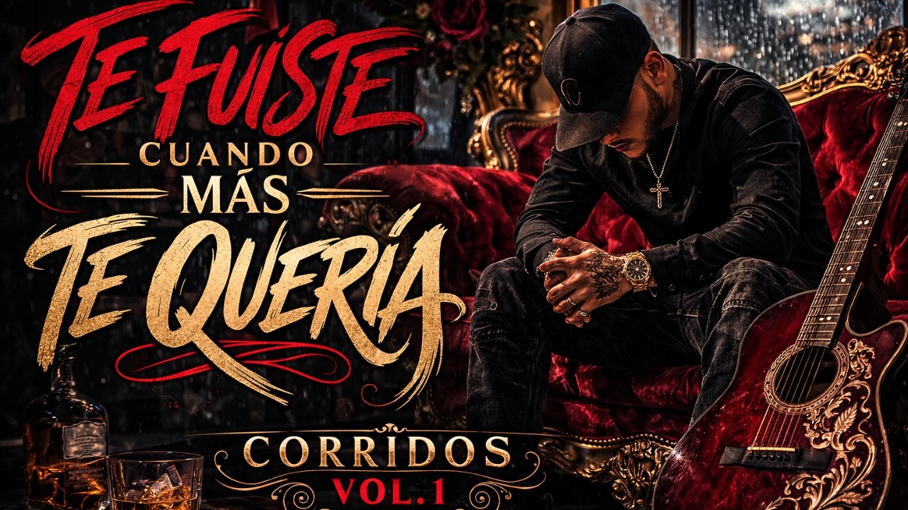 Te Fuiste Cuando Mas Te Queria | Corrido Tumbado | Chamaquito