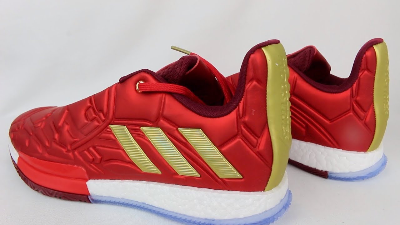 adidas Marvel's Iron Man Harden Vol 3 Shoes Unboxing!