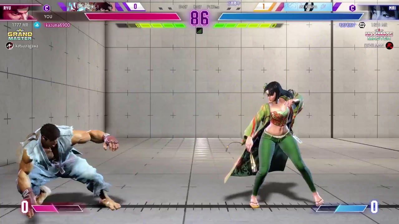 スト6　リュウ　ランクマ