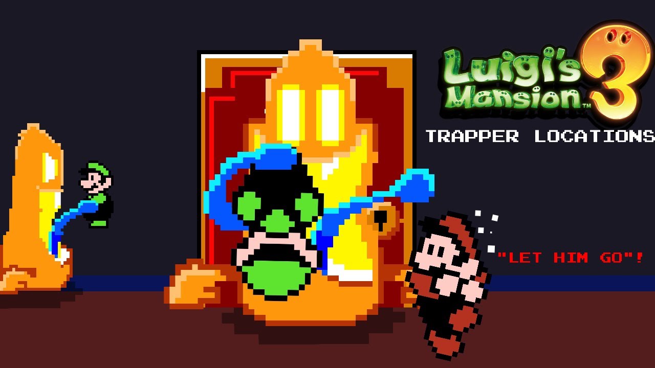 Trapper Locations | Luigi's Mansion 3