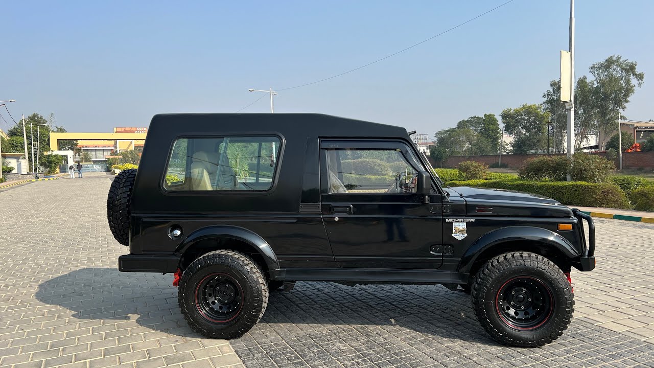 Modified Gypsy with Desial engine isuzu turbo2400cc