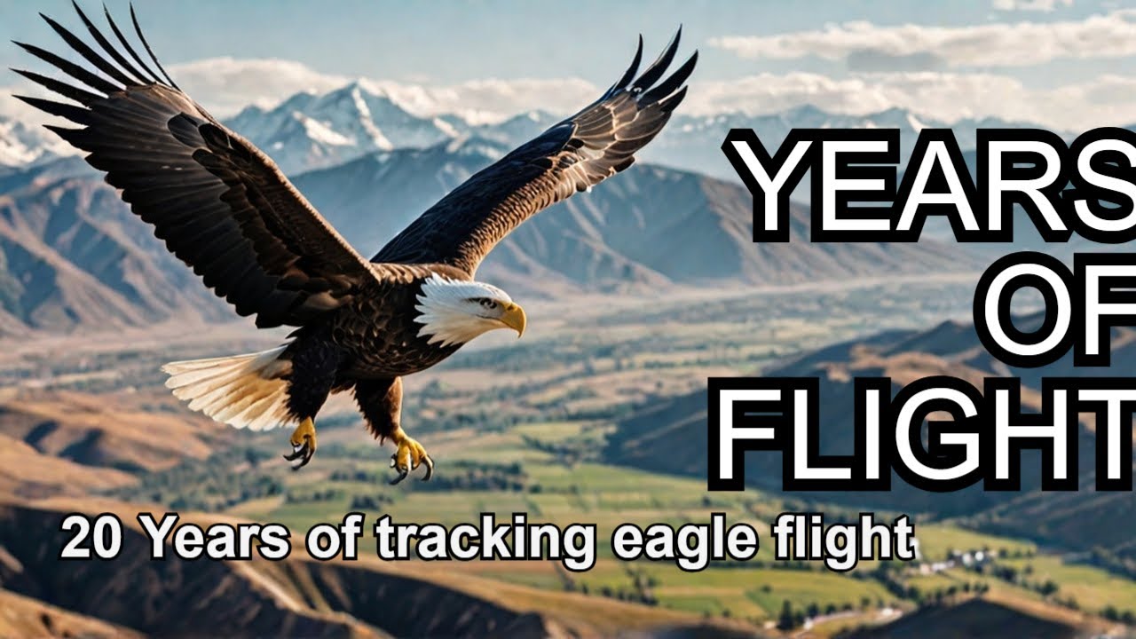 Eagle's 20 Year Journey Revealed by GPS