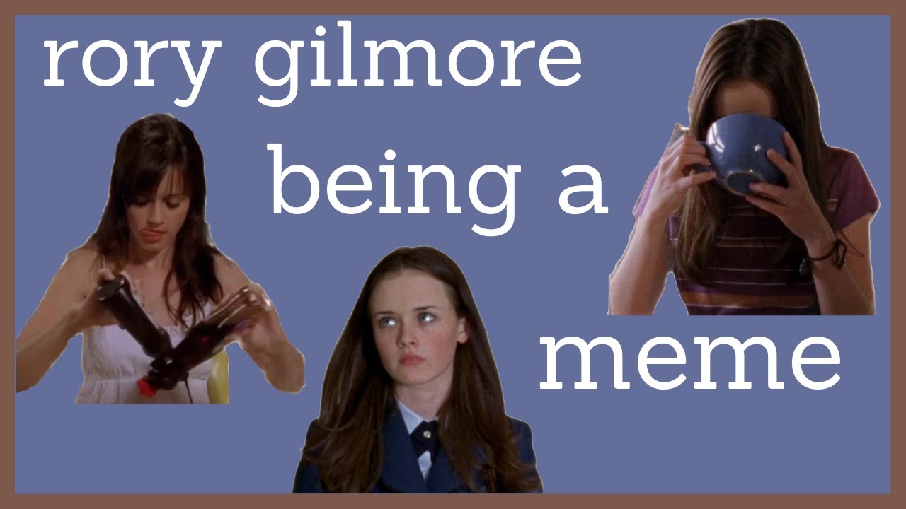 rory gilmore being a meme for 2 minutes straight //Gilmore girls edition