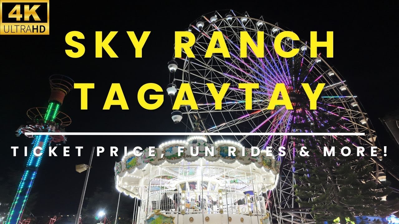 Sky Ranch Tagaytay Ride All You Can Ticket Prices, Walking Tour and Fun Rides for Kids and Adults