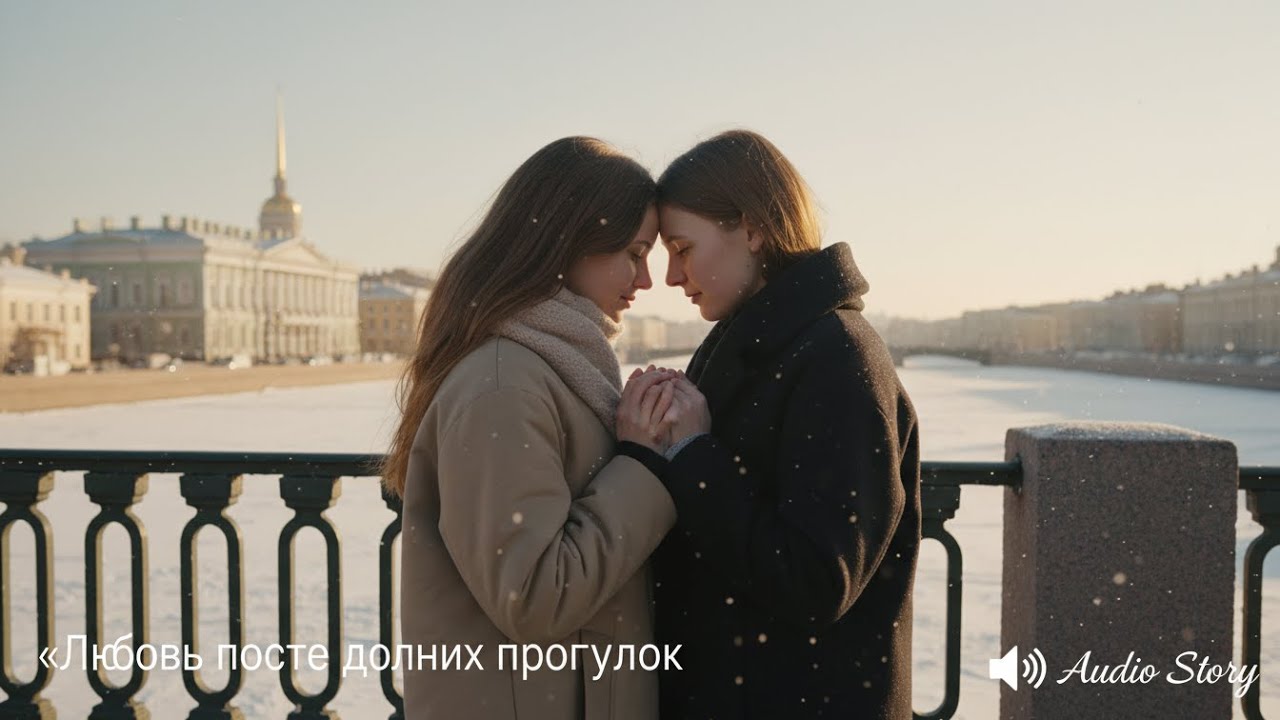 ДОЛГИЕ ПРОГУЛКИ ПО ЗАСНЕЖЕННОМУ ПЕТЕРБУРГУ ПРИВЕЛИ К ПЕРВОМУ ПРИЗНАНИЮ В ЛЮБВИ