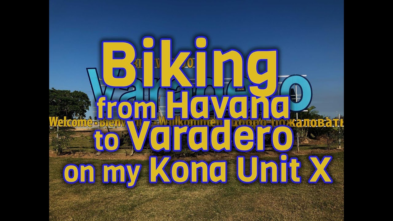 Join me on my bike ride to Varadero, Cuba from Old Havana. It’s different in Cuba!