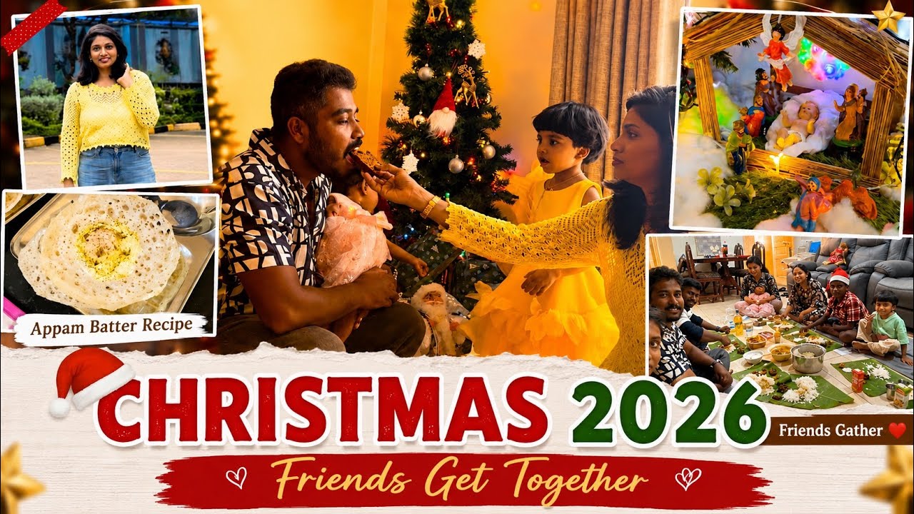 Kenya ல எங்க chirstmas day 🎄| Kerala Istew | Soft Appam Batter | Jency’s Vlogmas 