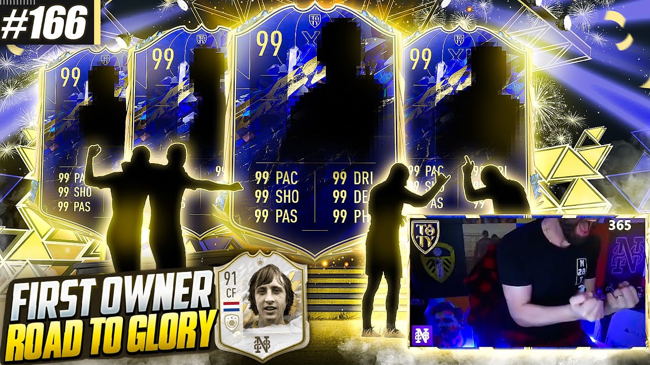 I PACK 4 TOTY PLAYERS IN THIS VIDEO!!! TEAM OF THE YEAR GRIND!!!! First Owner RTG 166 - FIFA 22