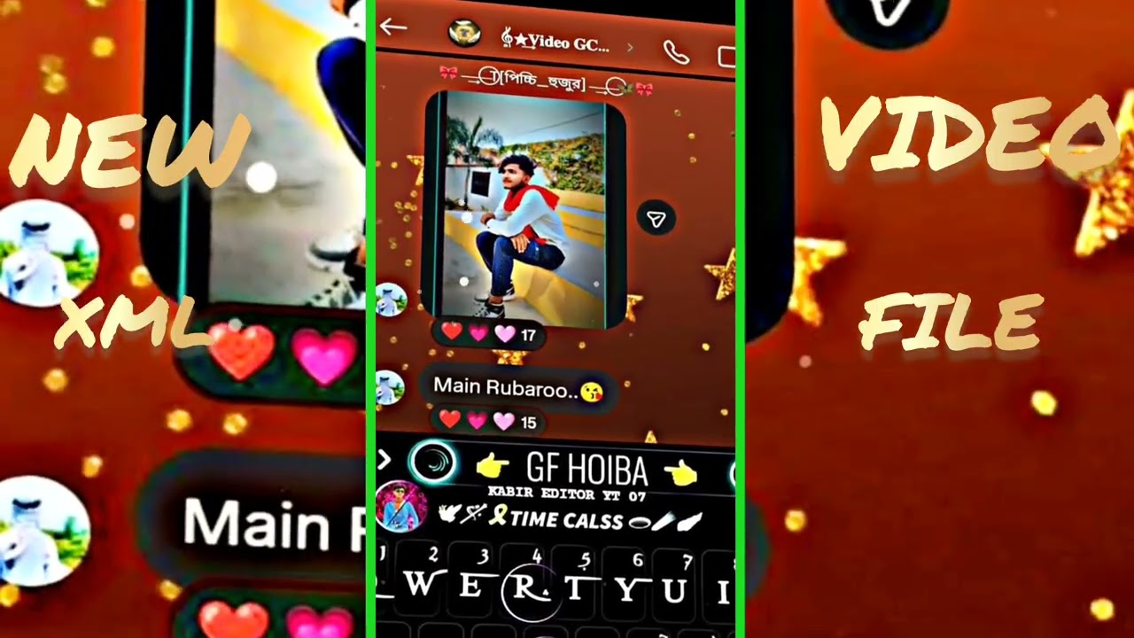 Instagram New Trending..💃#xml​ file📁 Group Video editing #trendingreels​ Love Xml file