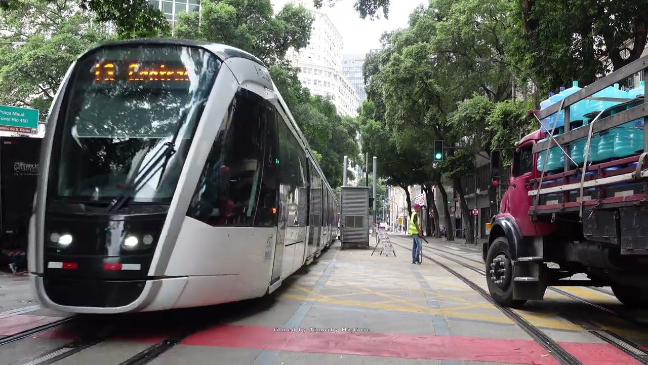 The Lightrail in Rio de Janeiro, Brazil 2022 (4K)