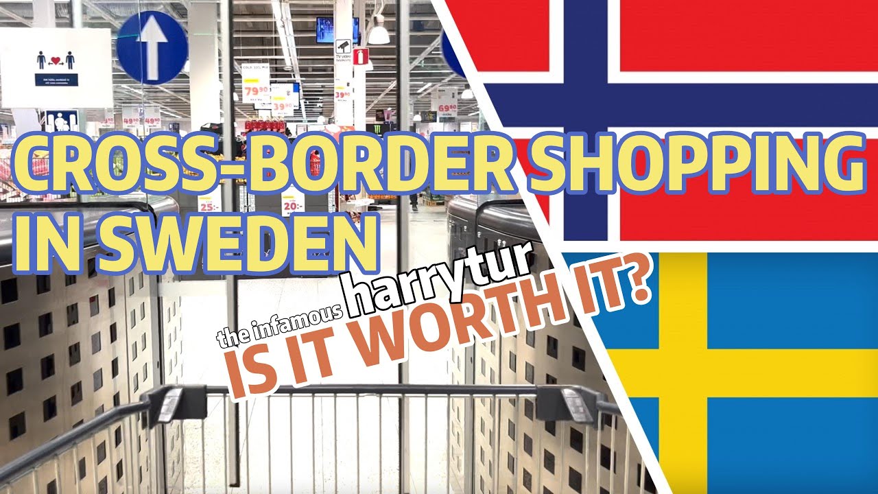 Quick Trip to Sweden (Harrytur) | border crossing by bus, shopping haul | filipinos in norway