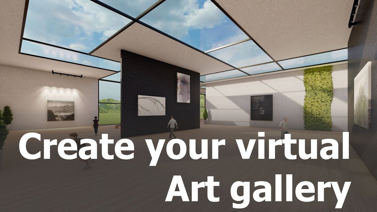 How to create your virtual art gallery on amGround