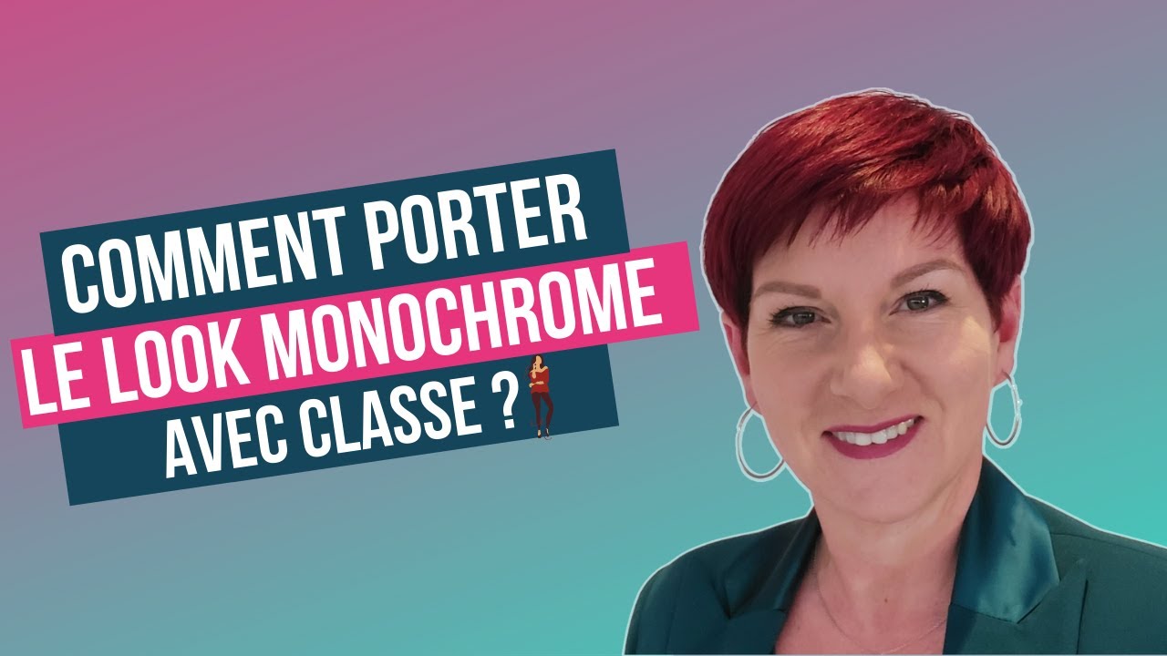 Comment porter le look monochrome avec classe ?