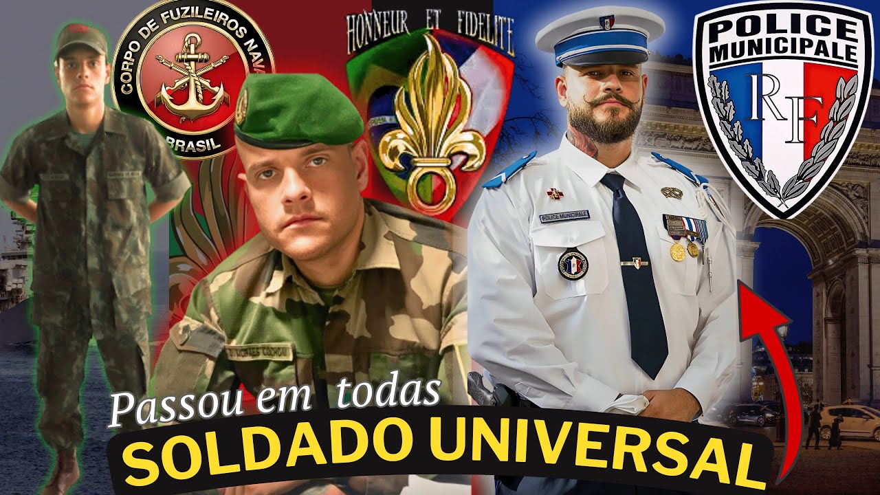 Do Fuzileiro Naval ao Policial Francês: A Incrível História de Vida de um Cabo da Legião Estrangeira