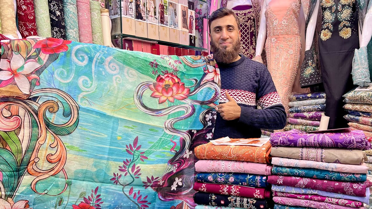 **GHAZAL👑MASHAAL**❤️Beautiful😍Luxury Lawn Dress💯Orignal Designer Suits✅Chiken Kari Lawn Collection🛍️