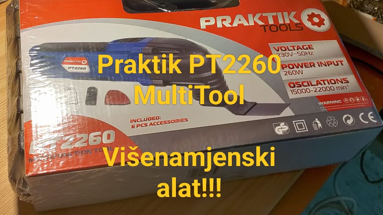 Praktik PT2260 multitool, višenamjenski alat na testu, unboxing