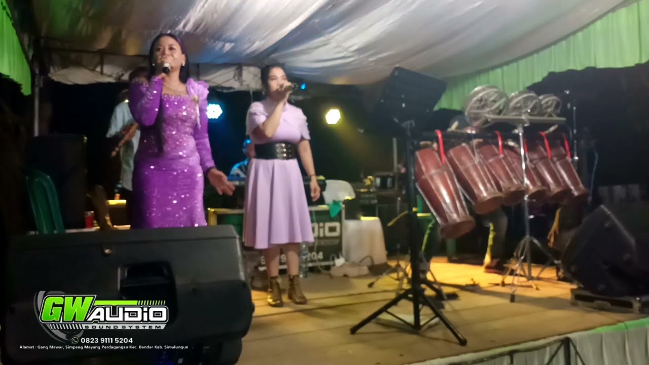Elvi versi gondang live di serapuh gunung Malela