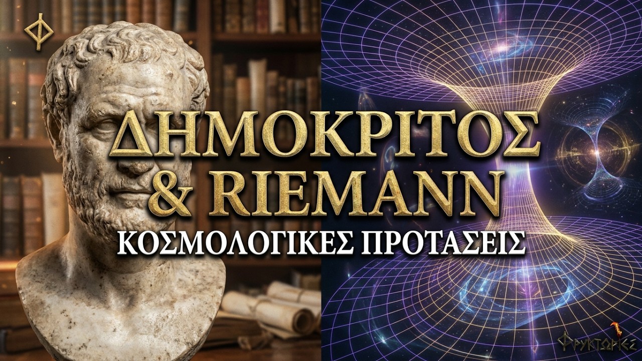 Ελληνικές ρίζες μιας σύγχρονης κοσμολογικής πρότασης, από τον Δημόκριτο στον Reimman. Μάνος Δανέζης