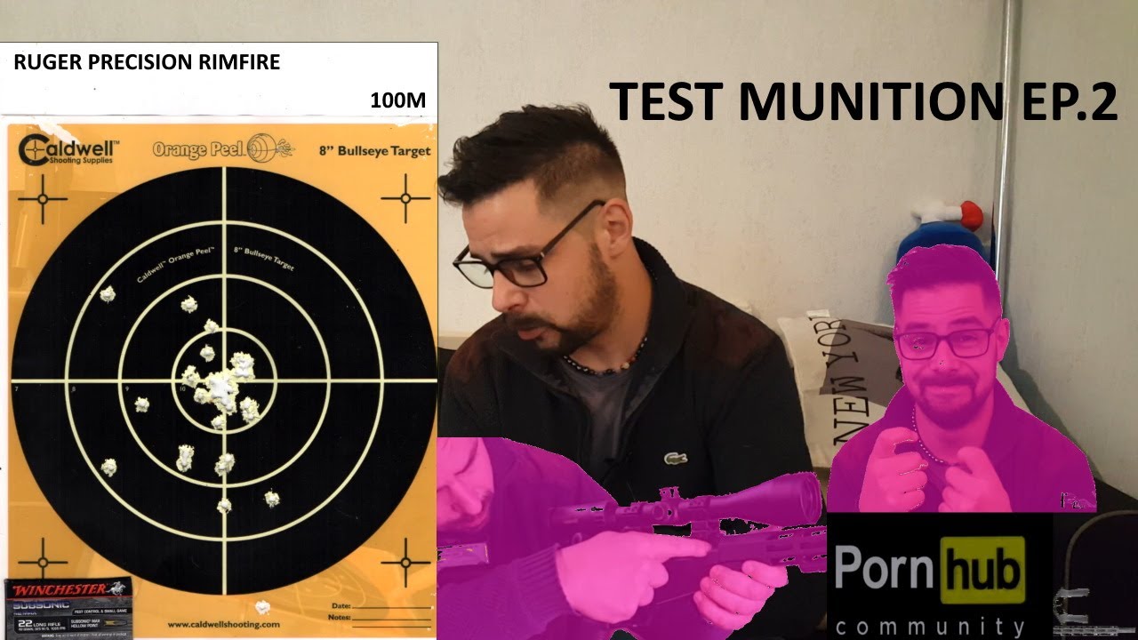 Ruger Precision Rimfire, 100m, tests de munition, EP2