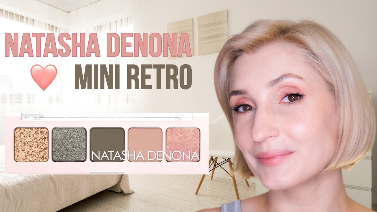 Макияж с палеткой Natasha Denona Mini Retro. Тестирую Nars Radiant Creamy Concealer
