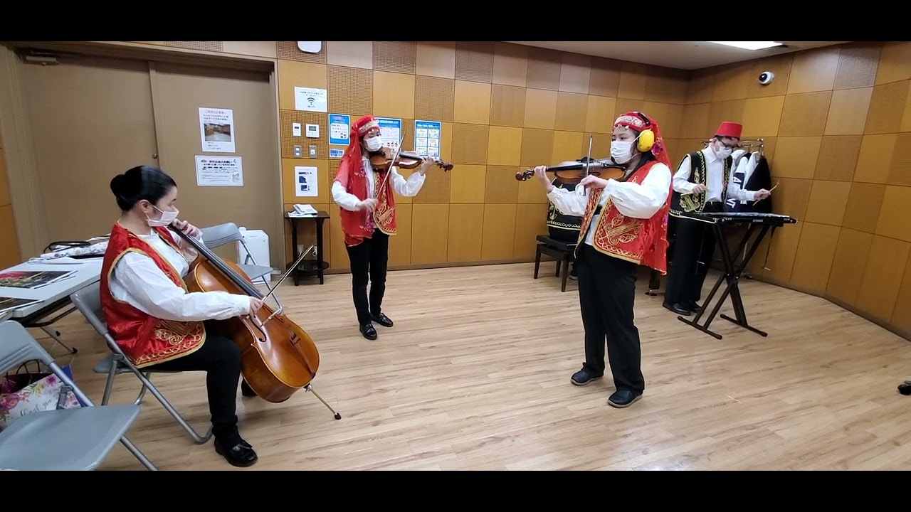 2023.1.22 縁音ゆかりおん　トルコ行進曲　練習中の動画　＊本選にて「音で繋がるマーチ賞」受賞しました。