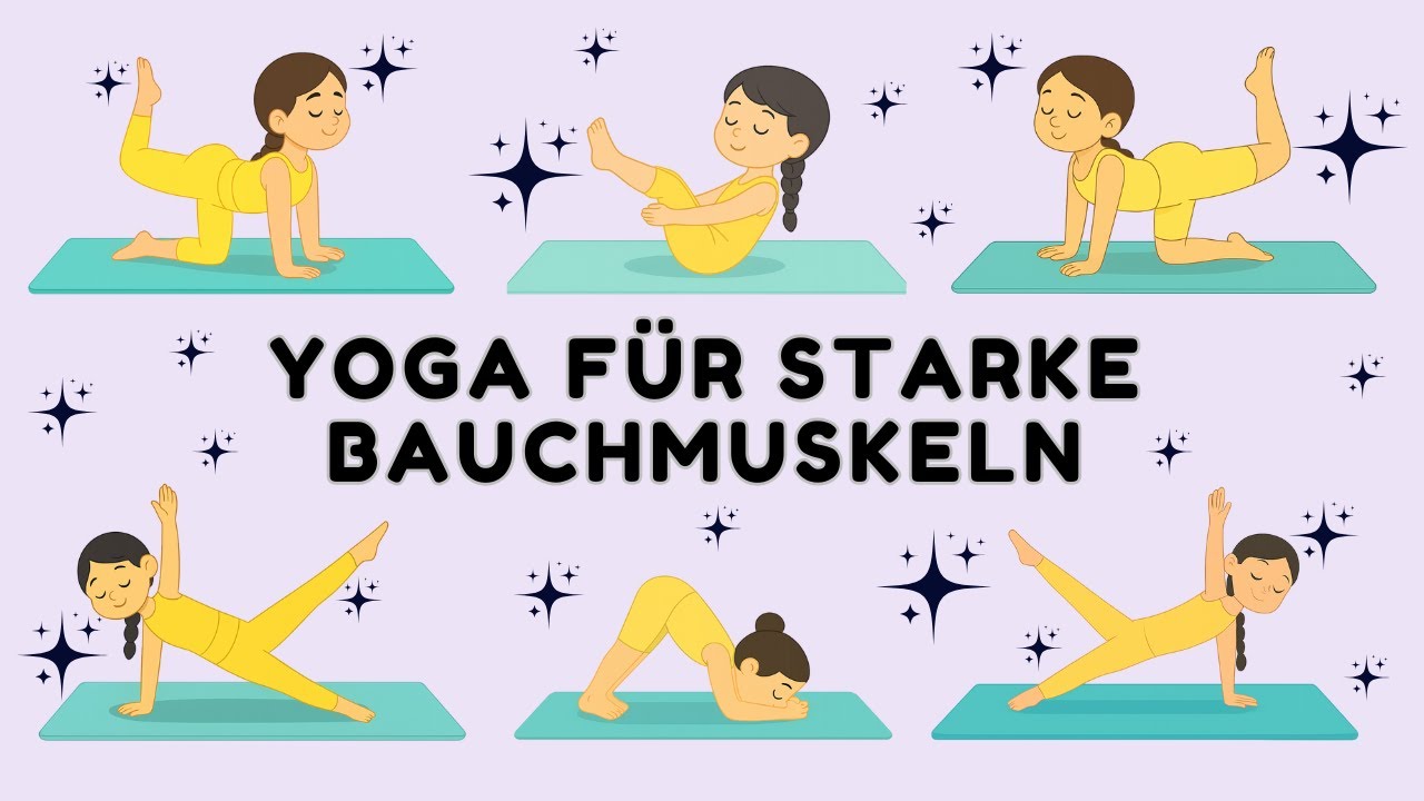 Yoga für Kinder | Starke Bauchmuskeln und Körpermitte stärken