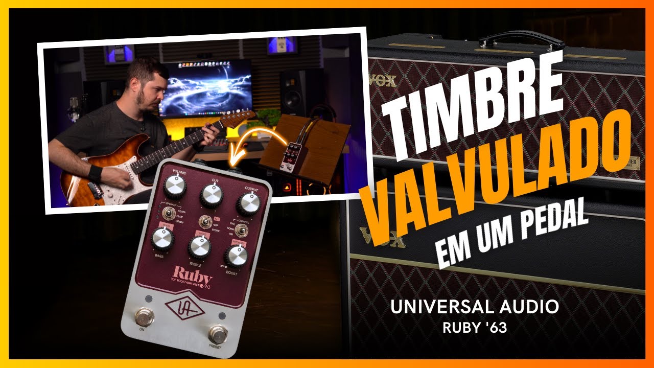 O MELHOR TIMBRE DE VOX DO MUNDO? | UNIVERSAL AUDIO RUBY '63