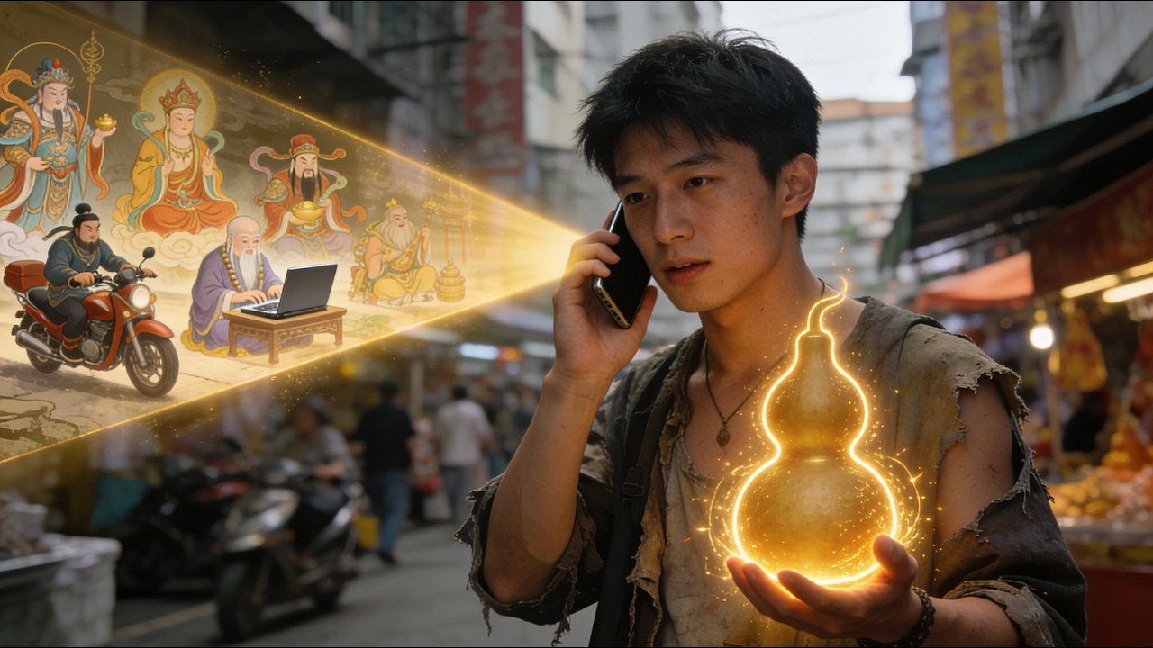 【完結】🔥破手機通仙界！刷仙圈薅法寶，窮小子硬剛董事、怒虐仇敵，反手拐走仙子踏九天！