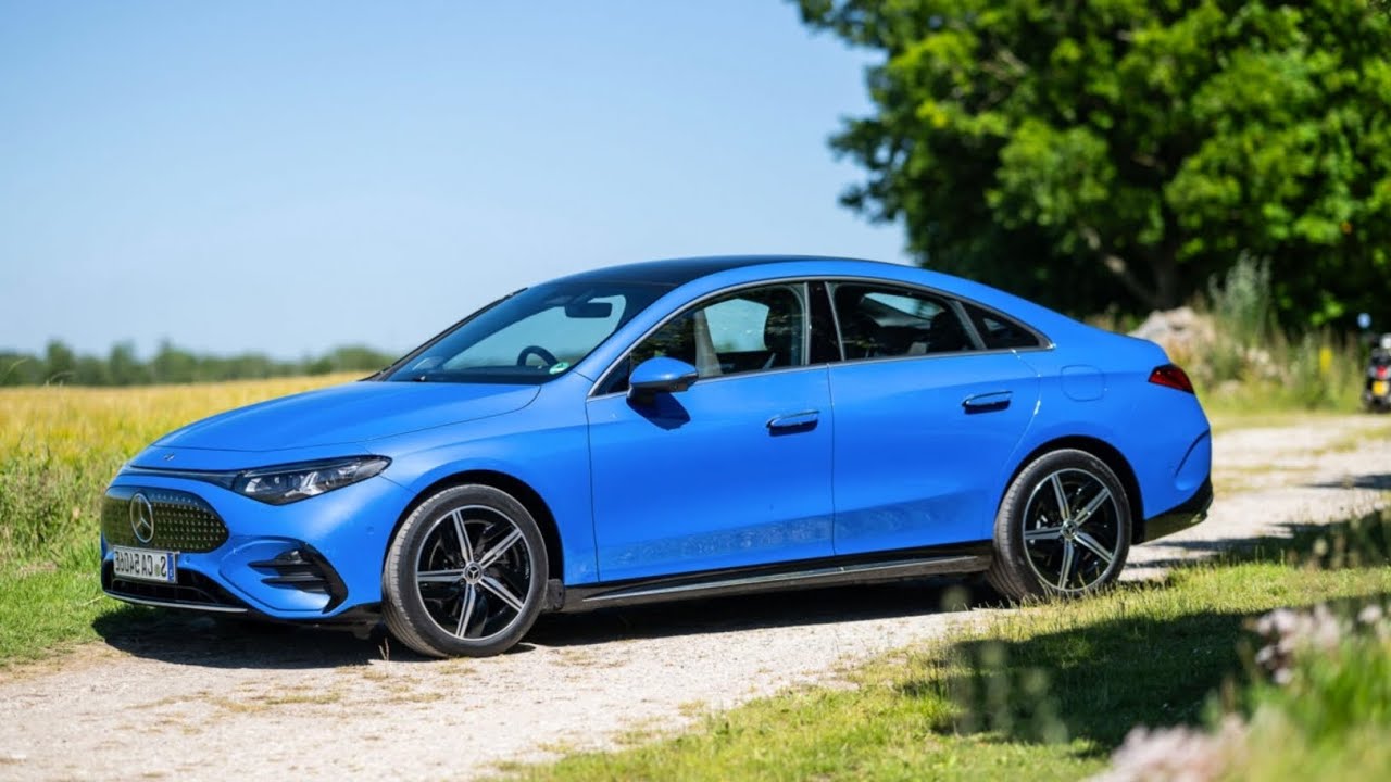 2026 Mercedes Benz CLA Electric First Look❤️🔥 #mercedes #benz #luxurycars 