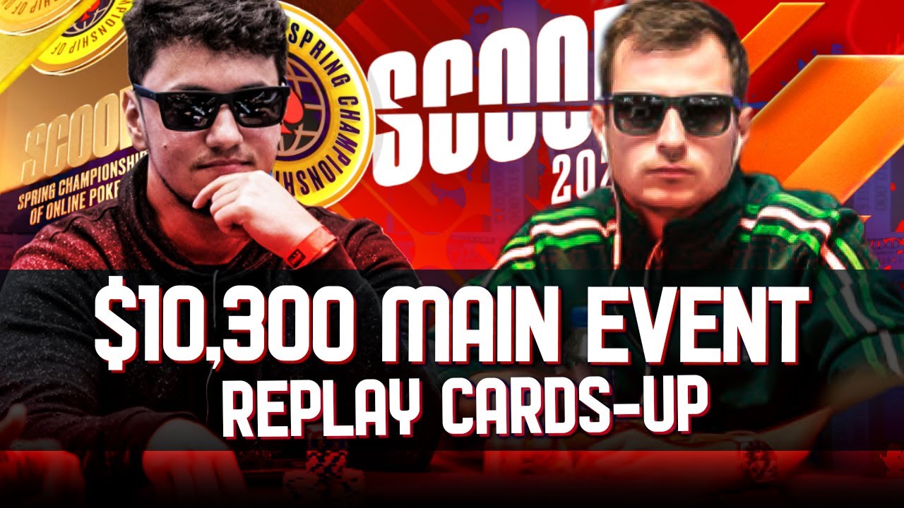 SCOOP 2022 95-H $10K ME dariepoker | Sintoras | Aziz.Mancha Replay Final Table $5M Gtd