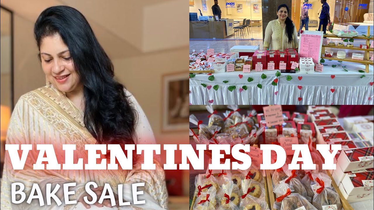 Valentine’s Day Bake Sale in Chennai | Sulu’s Sweet Life