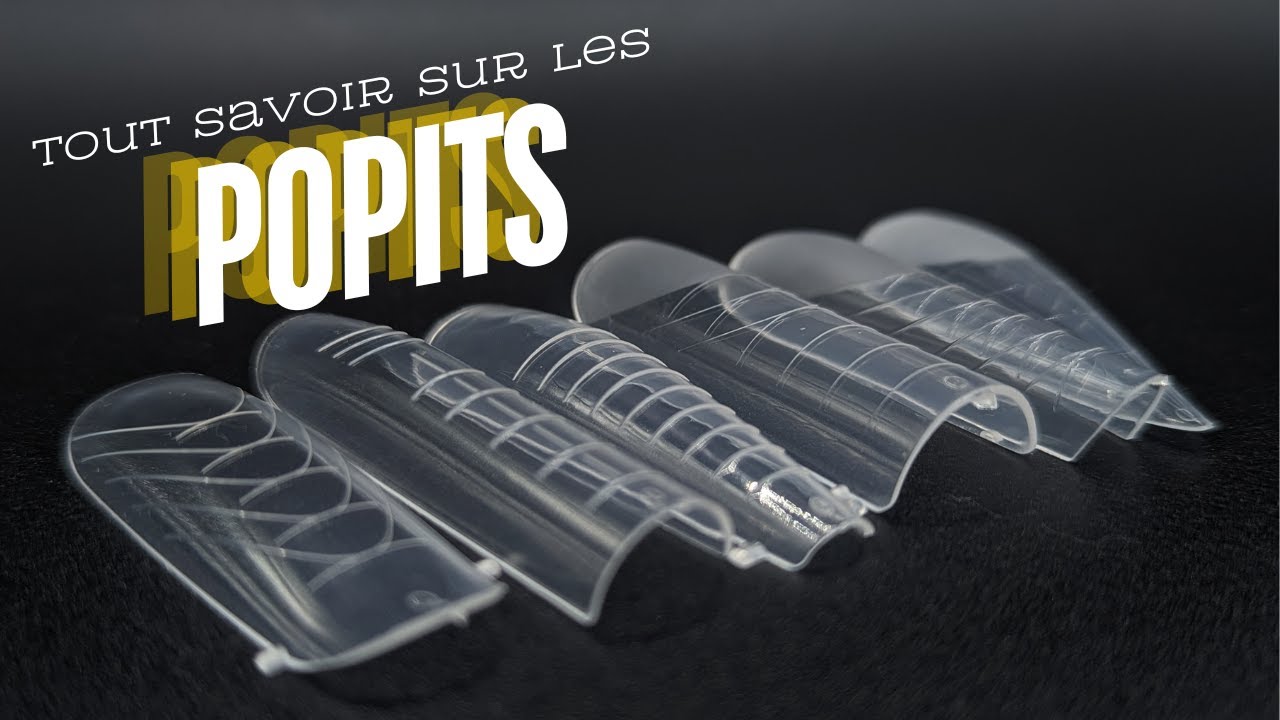 POPITS pour les débutantes 🖤 #dualforms #popits #nails #debutantes