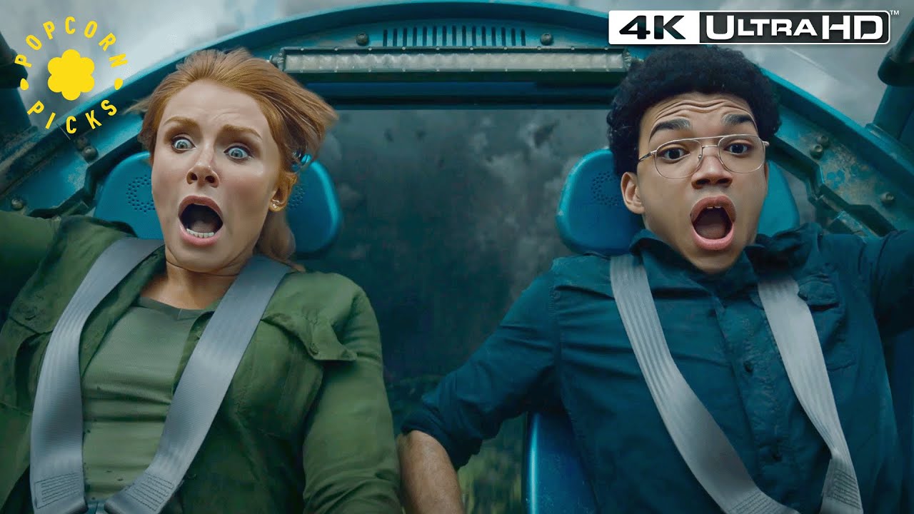 The Underwater Escape | Jurassic World Fallen Kingdom 4k