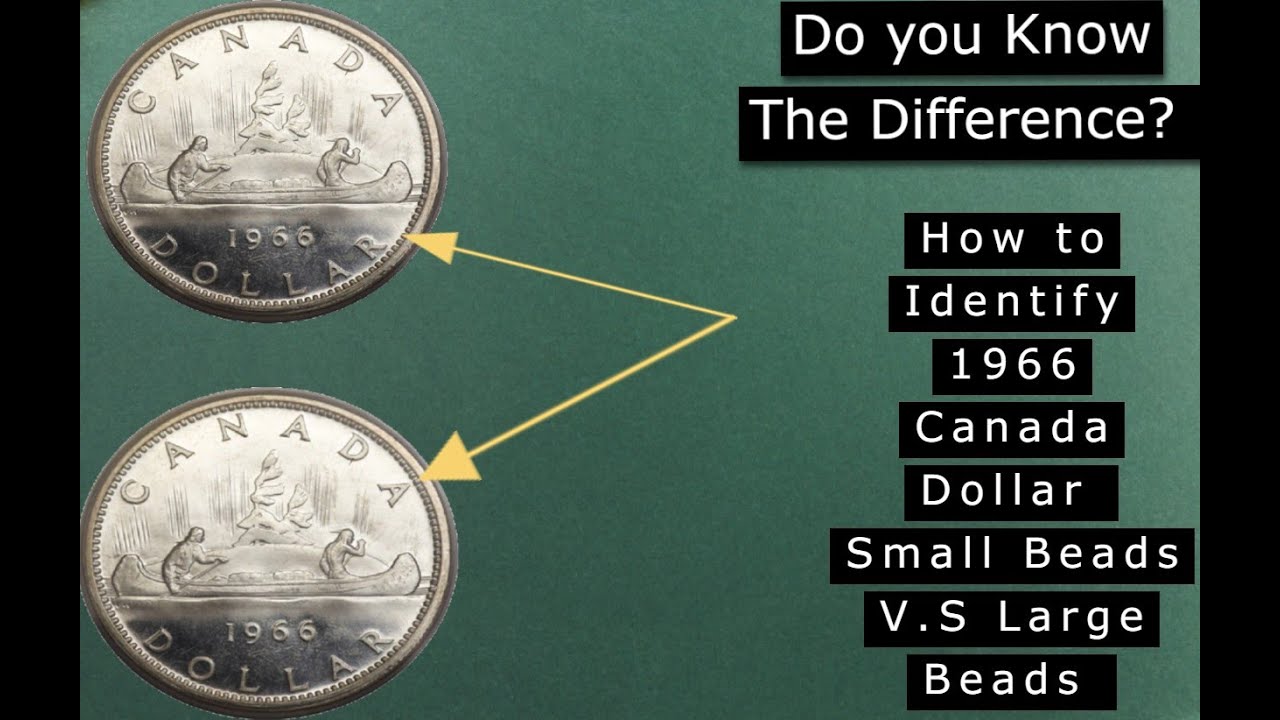 1966 Canada Dollar: Small Beads vs. Large Beads – How to Identify & Their History Explained