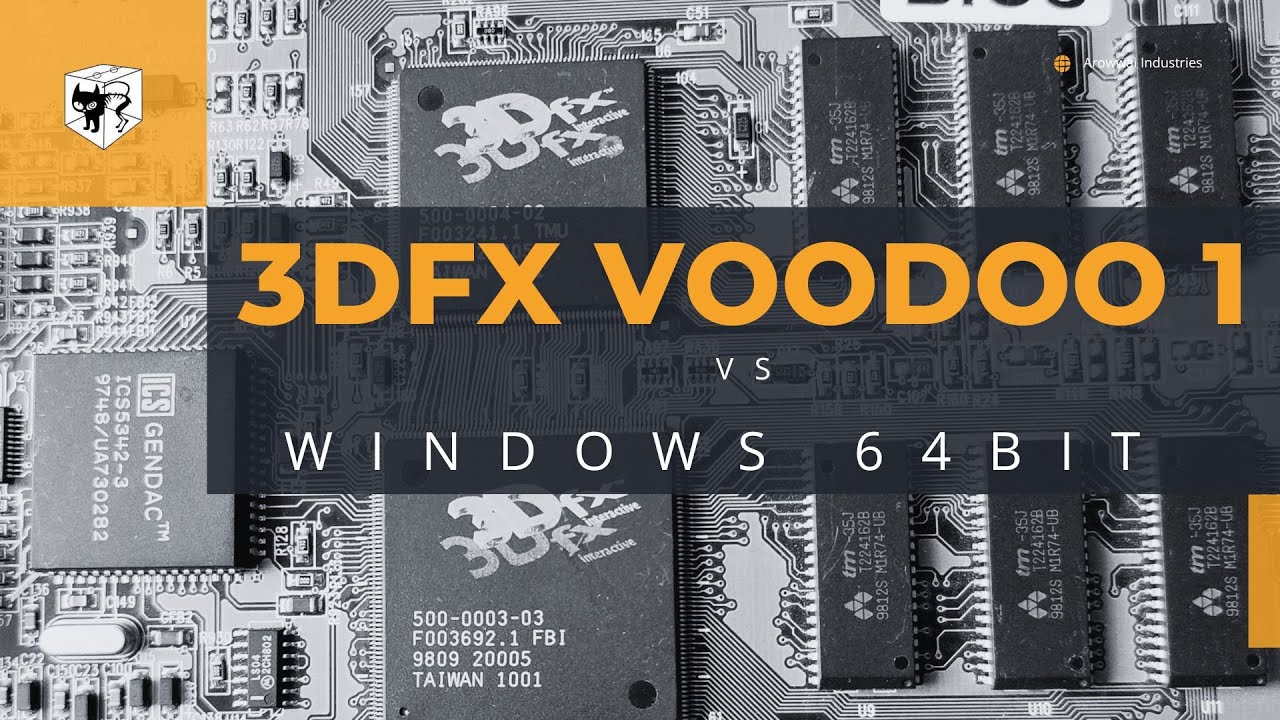 Nostalgiczna podróż z Voodoo 1: Sterownik 64-bitowy na Windows XP, 7 i 10!