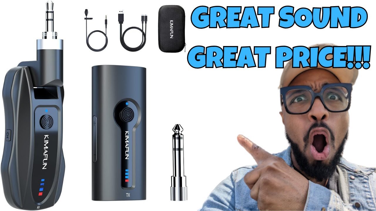 KIMAFUN Wireless Lavalier Microphone REVIEW