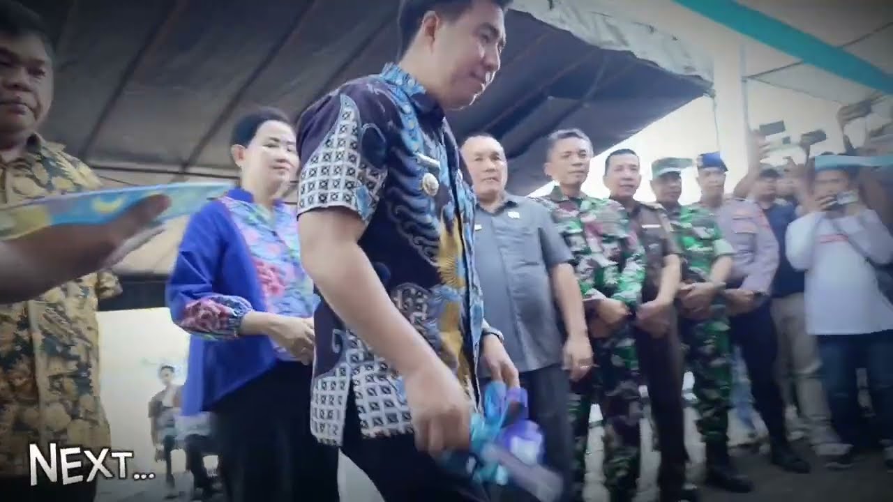 BUPATI SANGIHE, MICHAEL THUNGARI, SE., M.M., MERESMIKAN TELUK TAHUNA FOOD PARK