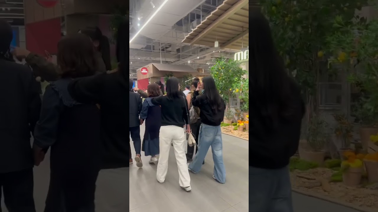 bumping into Katseye in Seoul at a random mall??