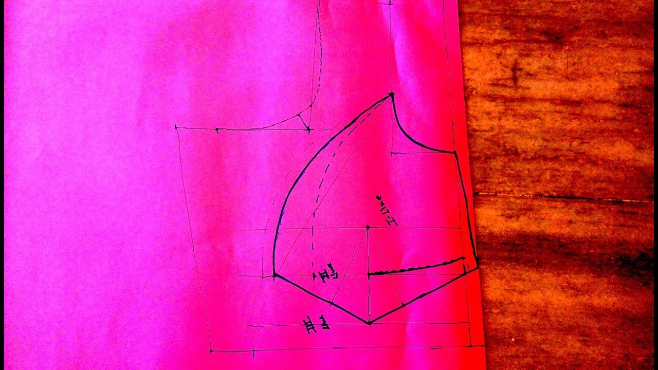 HOW TO DRAFT SINGLE KATORI BLOUSE